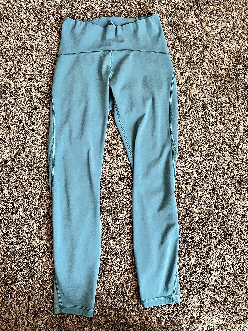 lululemon Invigorate High-Rise Tight 25" Blue Leggings Size 6